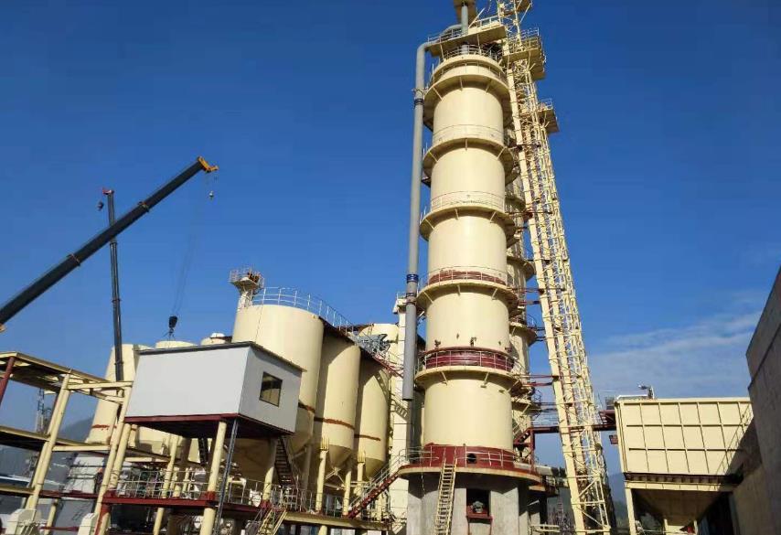 祝賀烏茲別克斯坦新建石灰窯點火調試運行